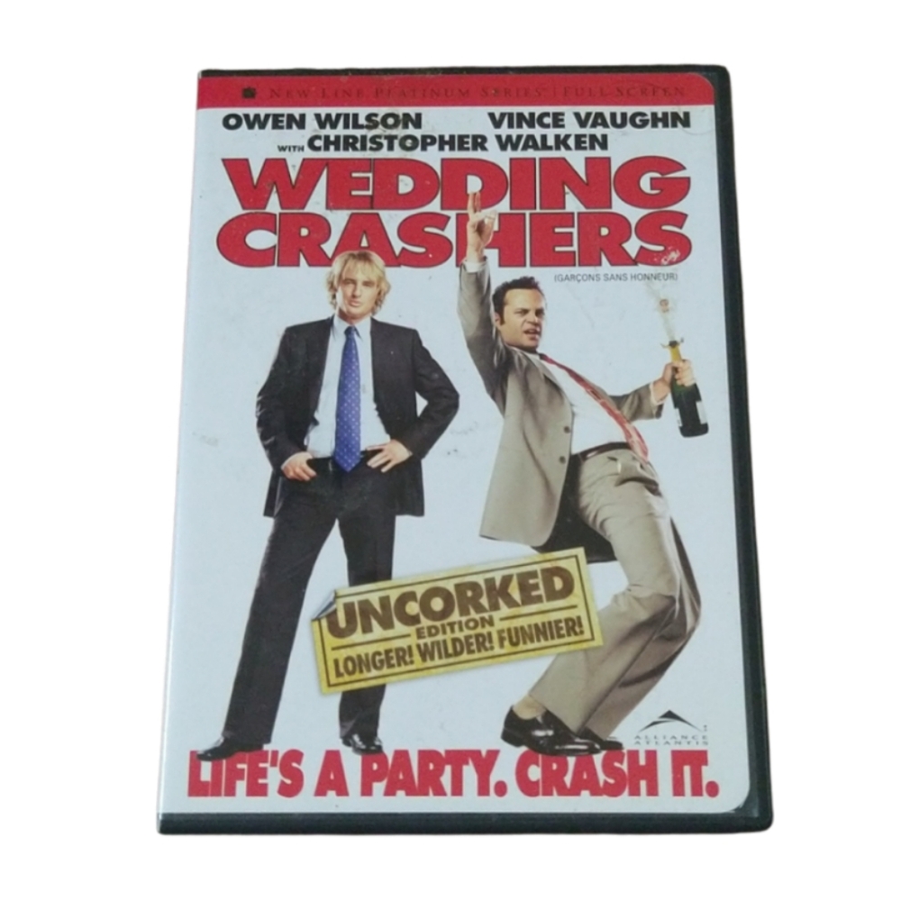 Wedding Crashers DVD Movie Starring Owen Wilson & Vince Vaughan Comedy